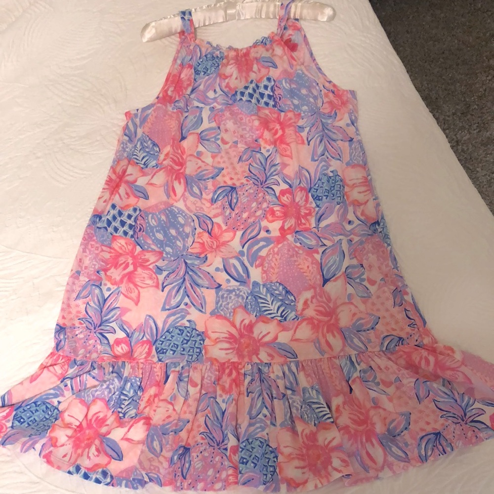 Lilly Pulitzer ruffled mini dress